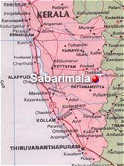 Map of Kerala
